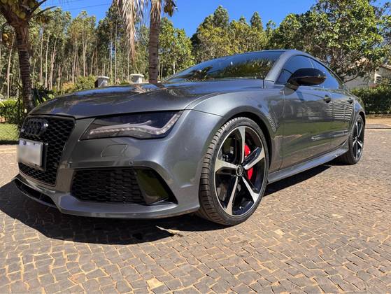 AUDI RS7 4.0 SPORTBACK V8 BI TURBO GASOLINA 4P AUTOMÁTICO AUDI RS7 4.0 SPORTBACK V8 BI TURBO GASOLINA 4P AUTOMÁTICO